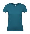 Dames T-shirt B&C E150 TW02T Diva Blue